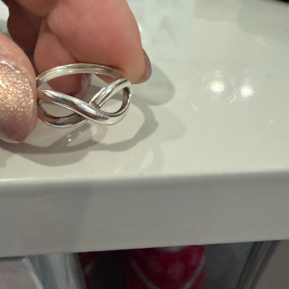 Tiffany & Co. Silver Infinity Ring